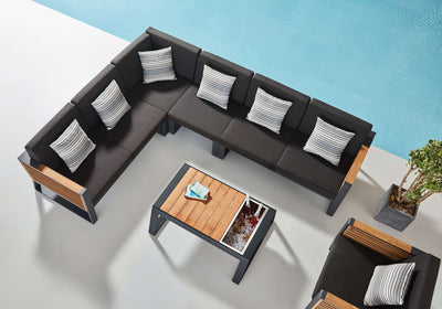 Salto hoek loungeset New York (5-delig)