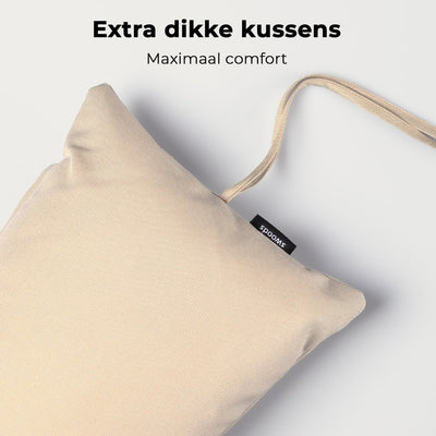 Salto Hangstoel – Beige – Incl. Hoes & Standaard – Tot 150 kg