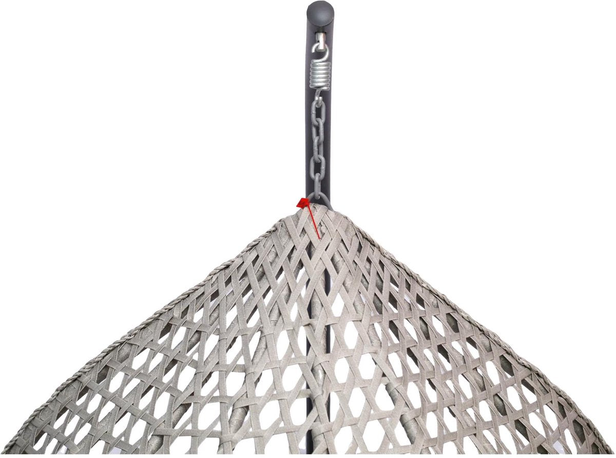 Salto Hangstoel Ei-Vorm – Voor Binnen & Buiten