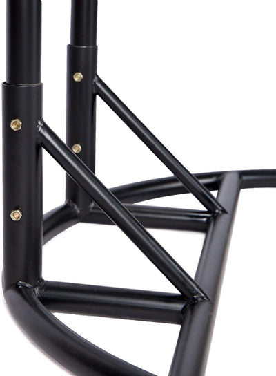 Salto Duo Hangstoel – Zwart Frame – Incl. Luxe Kussen & Hoes – 2 Persoons