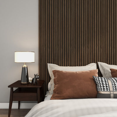 240cm x AkuPanel écht Gerookt Eiken-Hout 3-zijdig houtfineer | 60cm | | Nieuw 715