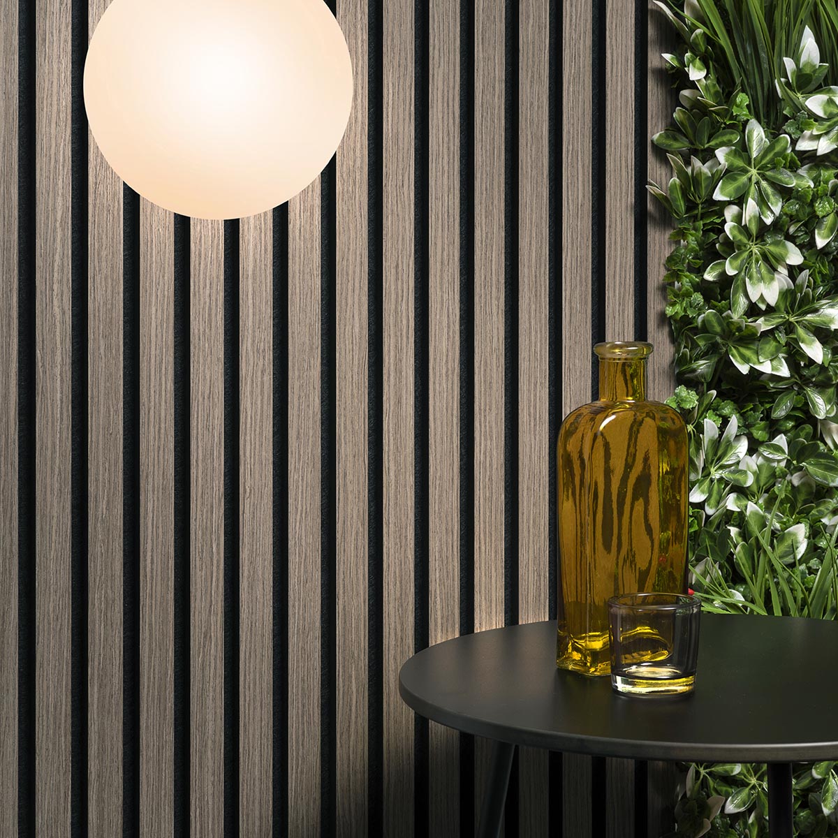 – Lichte Akoestische x walnoot wandpanelen – 270 60cm | Nieuw 142