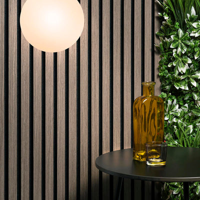 – Lichte Akoestische x walnoot wandpanelen – 270 60cm | Nieuw 142