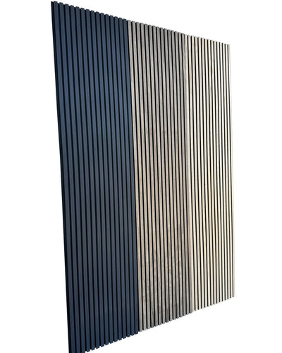 - Walnoot wandpanelen Akoestische 270x60cm - | Nieuw 644