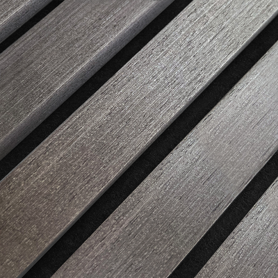écht 3-zijdig AkuPanel Antraciet-Hout 240cm | houtfineer 60cm | x | Nieuw 600