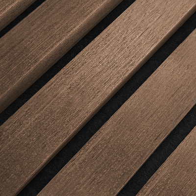 240cm x AkuPanel écht Gerookt Eiken-Hout 3-zijdig houtfineer | 60cm | | Nieuw 715