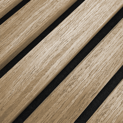écht Eiken-Hout x AkuPanel 60cm Naturel houtfineer 240cm | | 3-zijdig | Nieuw 801