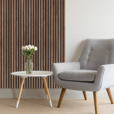 240cm x AkuPanel écht Gerookt Eiken-Hout 3-zijdig houtfineer | 60cm | | Nieuw 715