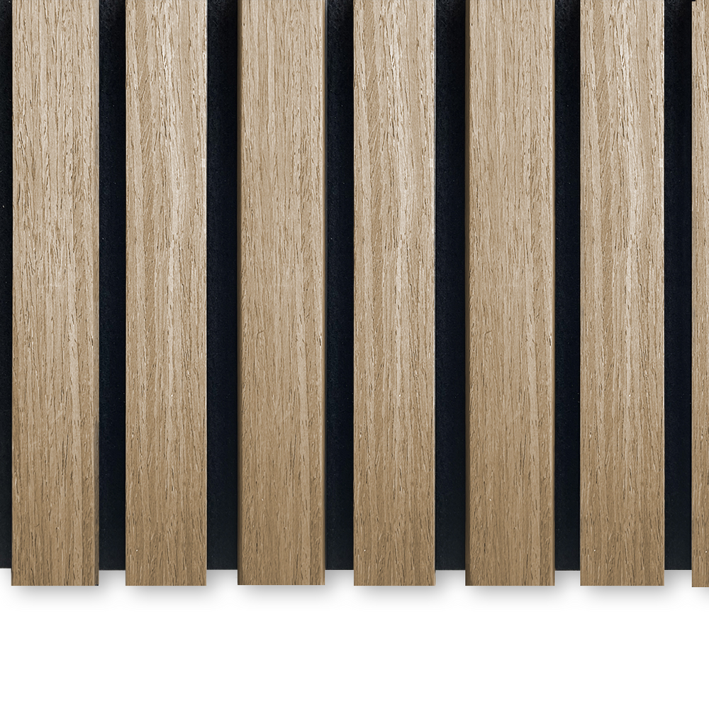 écht Eiken-Hout x AkuPanel 60cm Naturel houtfineer 240cm | | 3-zijdig | Nieuw 801