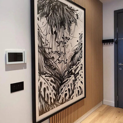 écht Eiken-Hout x AkuPanel 60cm Naturel houtfineer 240cm | | 3-zijdig | Nieuw 801