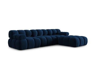 "Tropea" velvet - Corner sofa