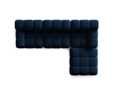 "Tropea" velvet - Corner sofa