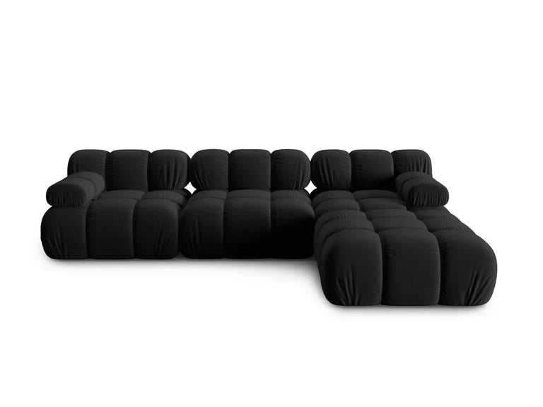 "Tropea" velvet - Corner sofa