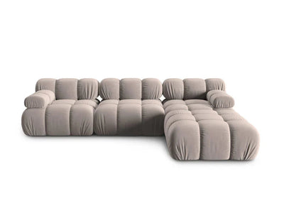 "Tropea" velvet - Corner sofa
