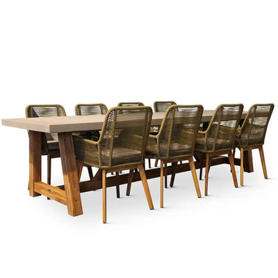 NOVA dining tuinset 9-delig