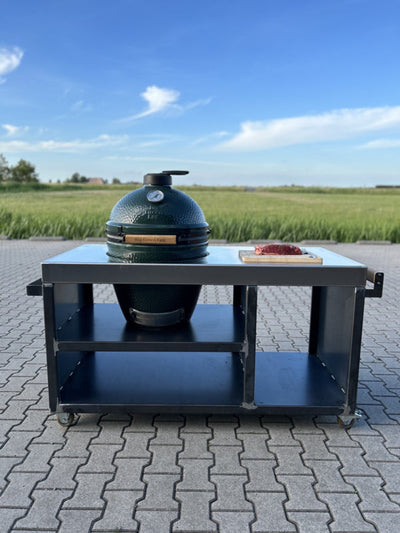 Big green egg buitenkeuken RVS
