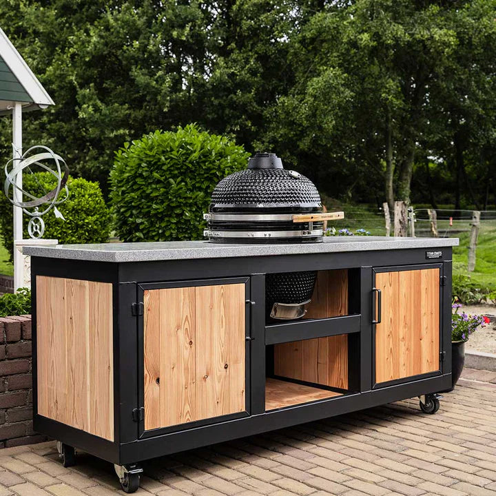 Big green egg buitenkeuken