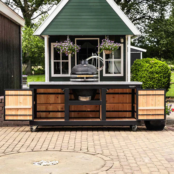 Big green egg buitenkeuken